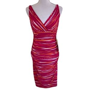 Lauren Ralph Lauren "Magical Journey Collection" Brazil Ruched Dress Size: 8